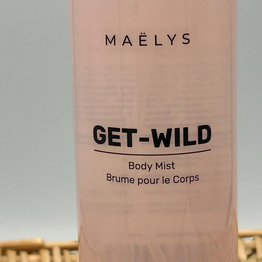 MAELYS GET-WILD Body Mist 3.4 oz / 100 ml  Full Size Fresh Fruity  USA Brand New